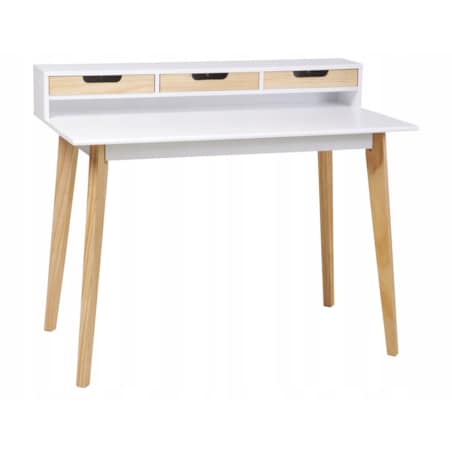 BIURKO ELEGANCKIE do gabinetu biura SZUFLADY NOWOCZESNE DUŻE komputerowe