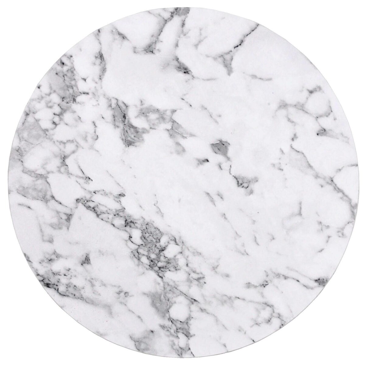 ZESTAW 2 STOLIKÓW Tunise 60/40 i 38/34 cm MARMUR złoty