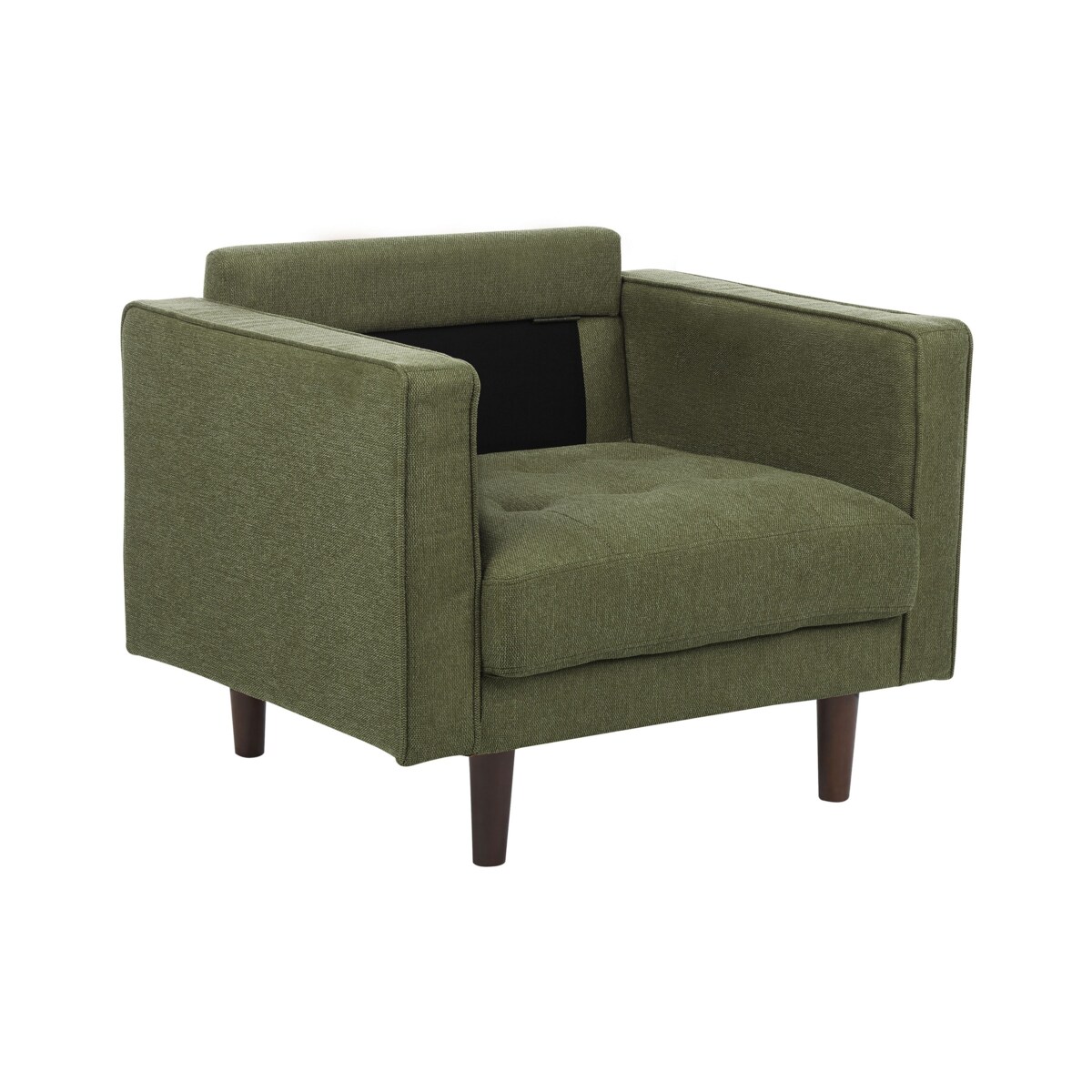 Fotel NURMO Ciemnozielony