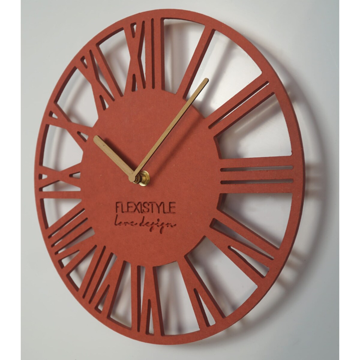 Zegar ścienny Loft Piccolo Czerwony 30cm