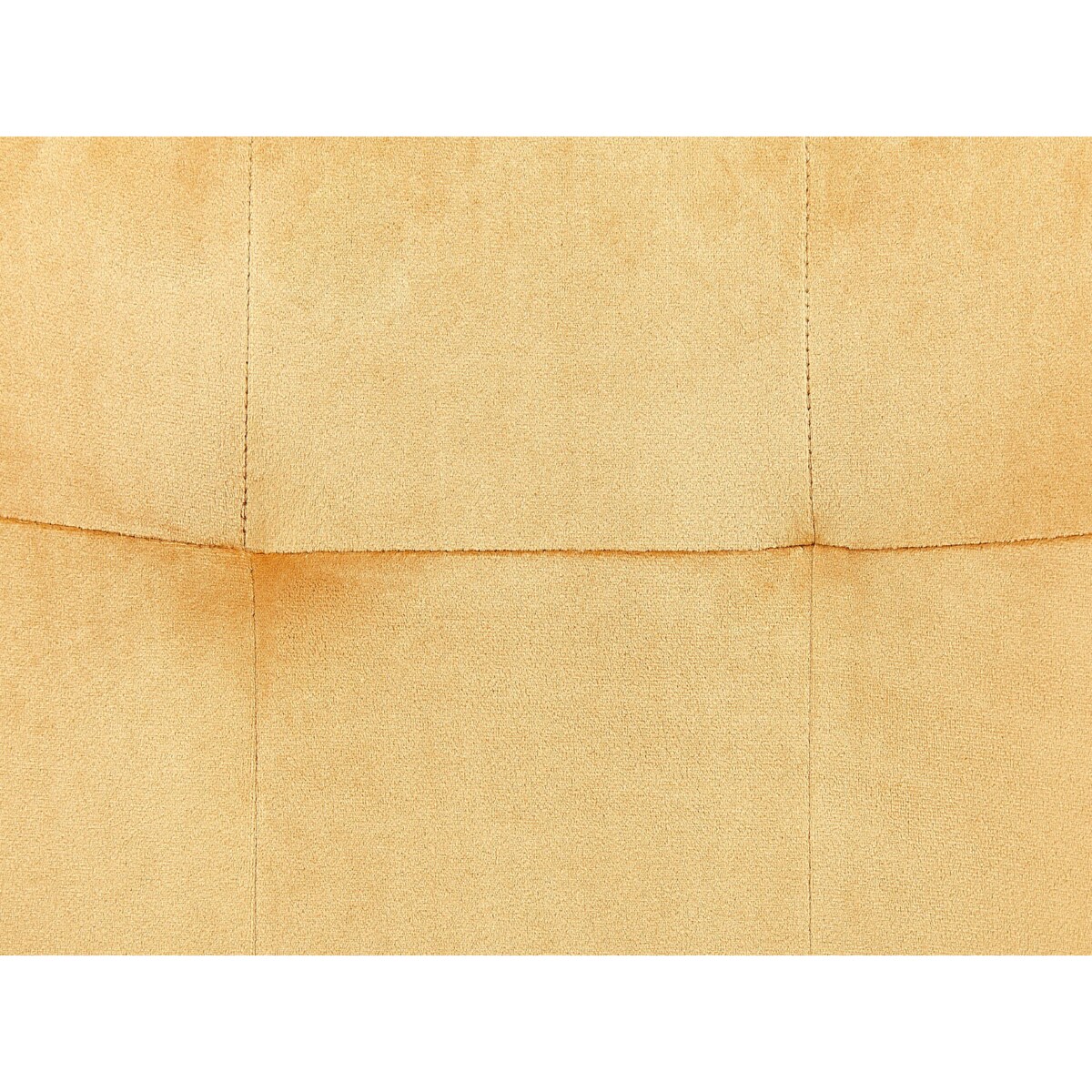 Zestaw 2 krzeseł do jadalni welurowy żółty JASMIN