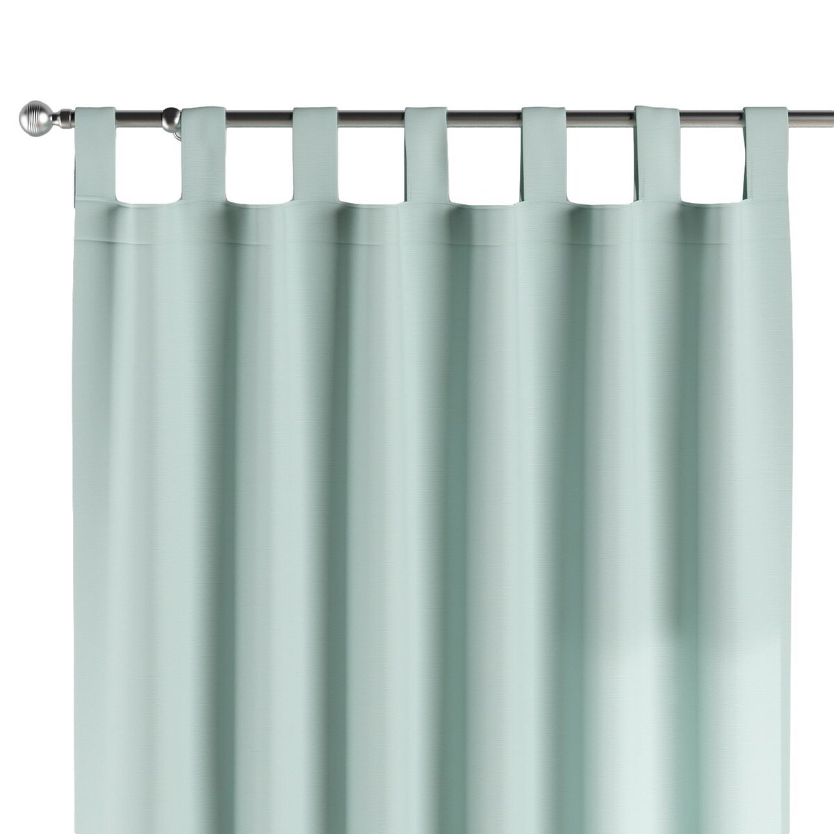 Zasłona na szelkach 1 szt. 130x260 pastelowy błękit