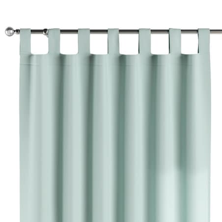 Zasłona na szelkach 1 szt. 130x260 pastelowy błękit