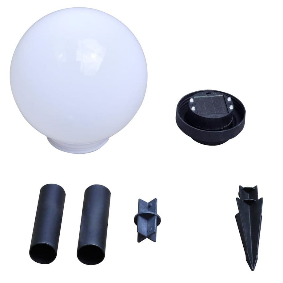 vidaXL Lampy do oświetlenia ścieżki, 4 szt, LED, 30 cm, ze szpikulcami
