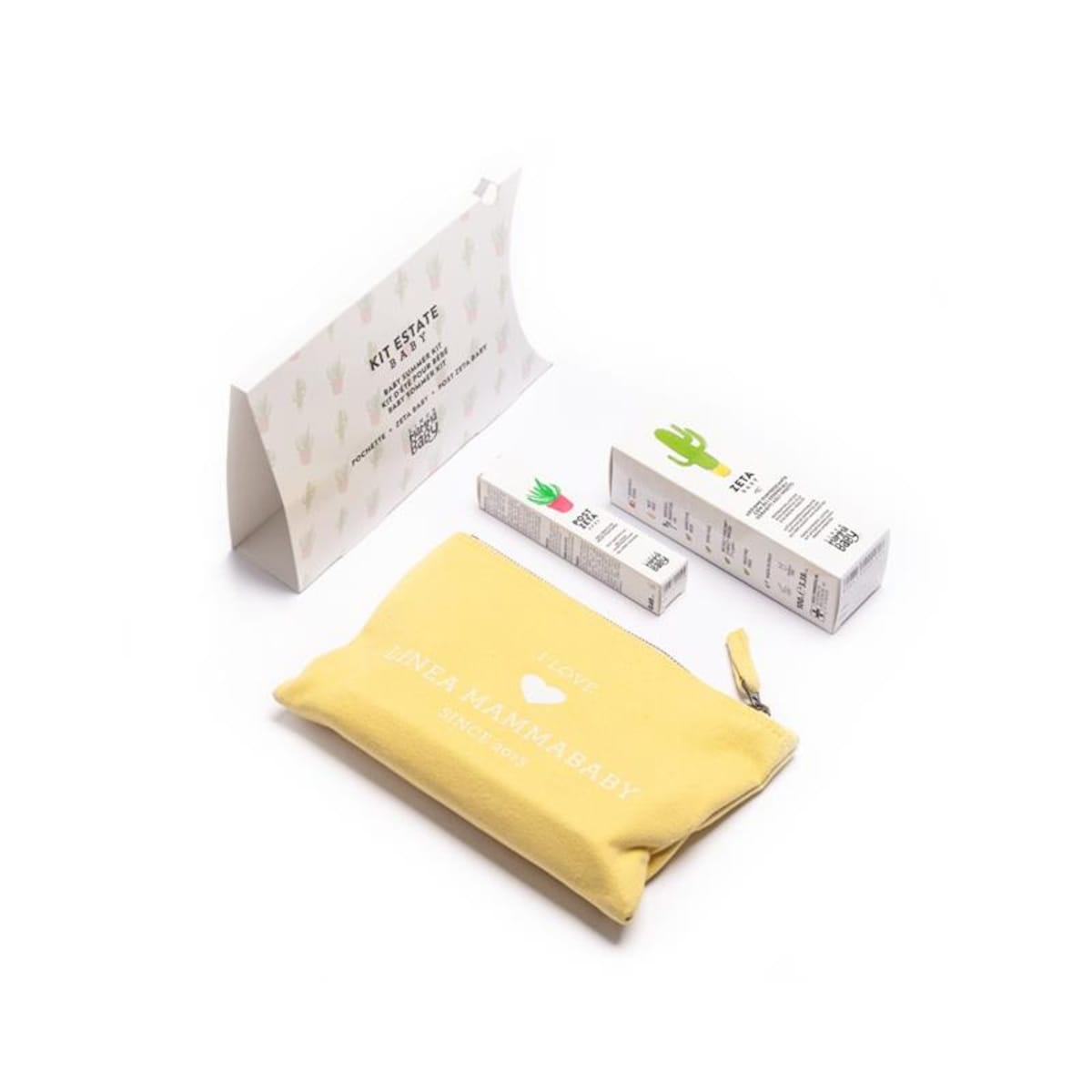 Linea MammaBaby - Zestaw do ochrony przed owadami KitZeta: spray odstraszający, kojący żel po ukąszeniu