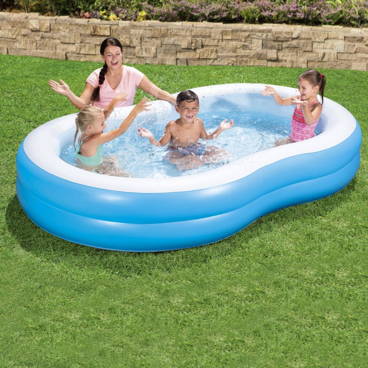 Bestway Basen rodzinny Big Lagoon, 262x157x46 cm | home&you