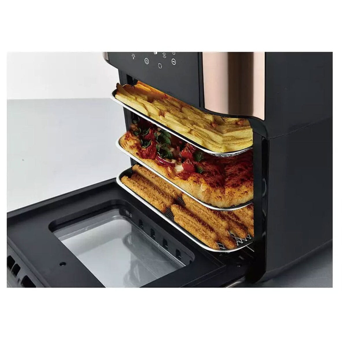 Frytownica beztłuszczowa Rose Gold 12L 1800W frytkownica KLAUSBERG Air Fryer