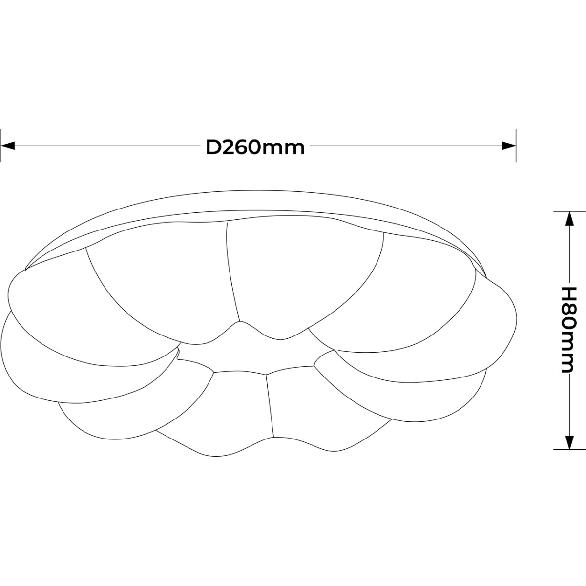 Plafon Light Prestige Ariva biały LED 4000K 1 szt.