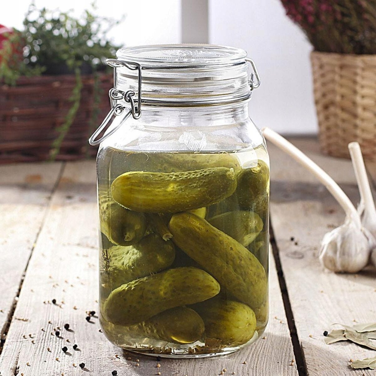 SŁOIK na ŻYWNOŚĆ FIDO 2 L KLIPS BORMIOLI weki ogórki papryka kapusta kompot