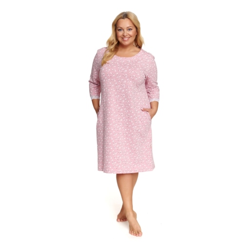 Koszulka piżamowa kolor różowy TB.7152.DAISY_FLOWERS - XXL