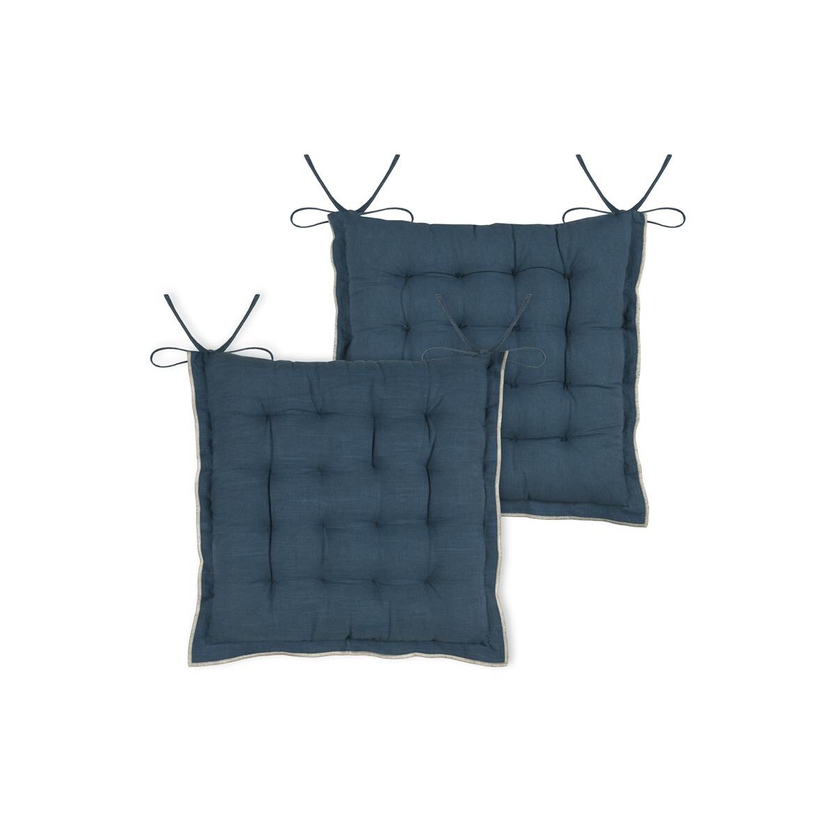 Poduszka na krzesło, z wiązaniem, HELIOS, 38 x 38 cm