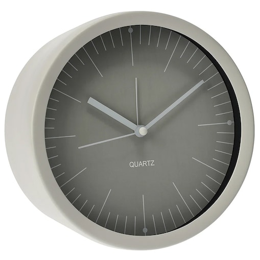 Zegar stojący na komodę GIST, minimalistyczna tarcza, Ø 15