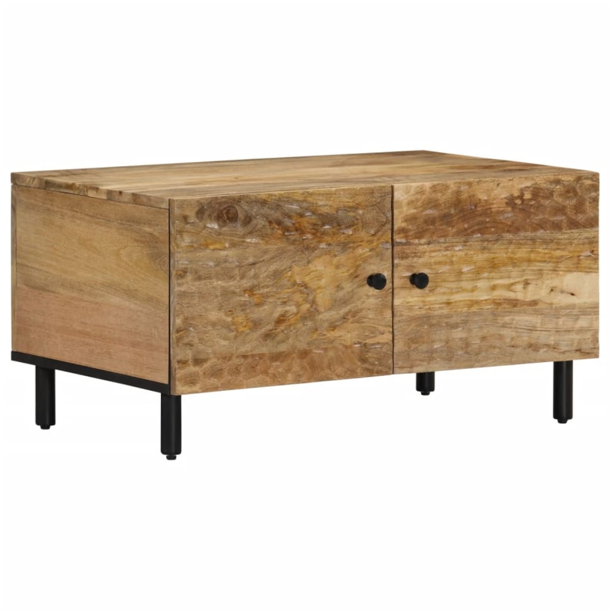 vidaXL Stolik kawowy, 80x50x40 cm, lite drewno mango