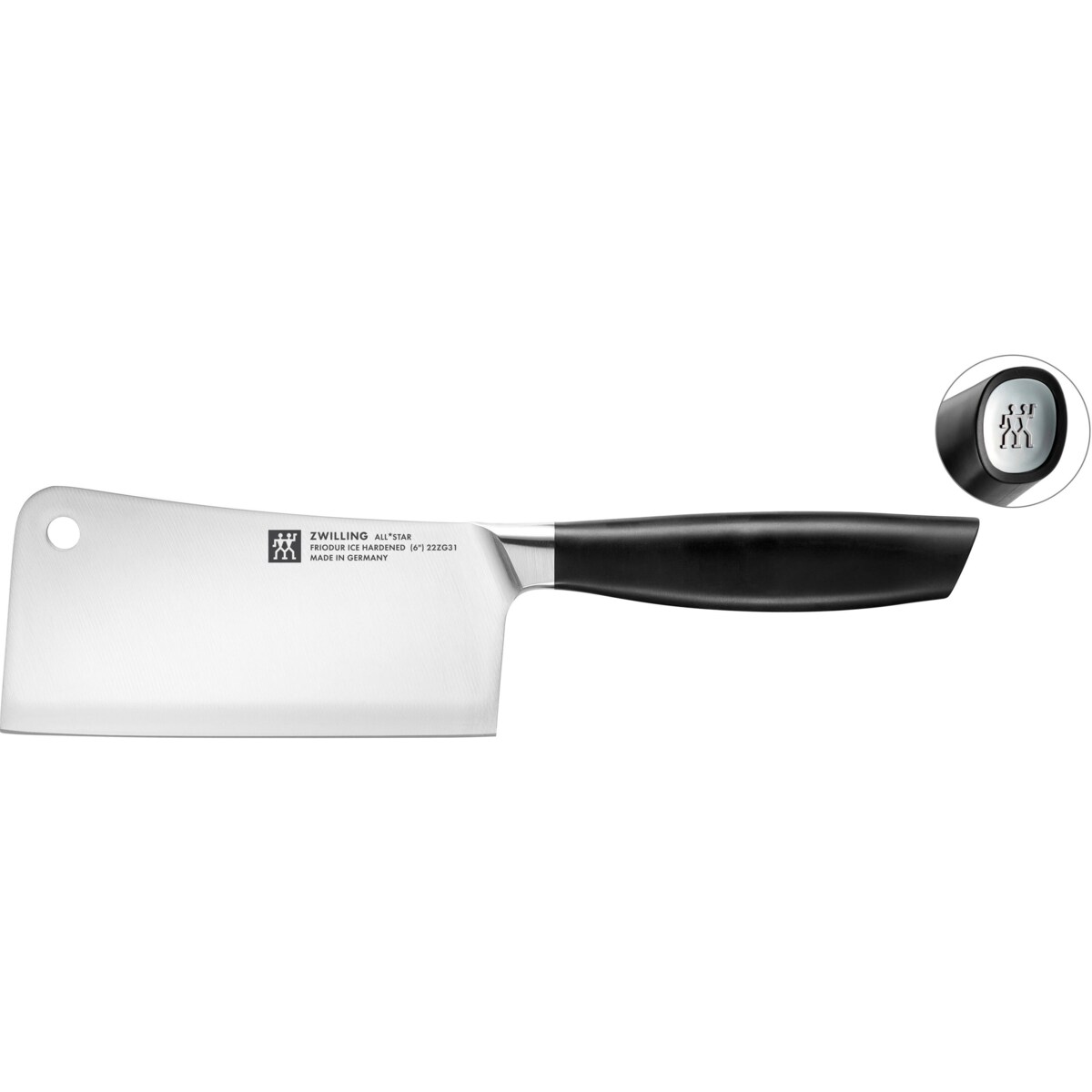 Tasak Zwilling All * Star - 15 cm, Srebrny