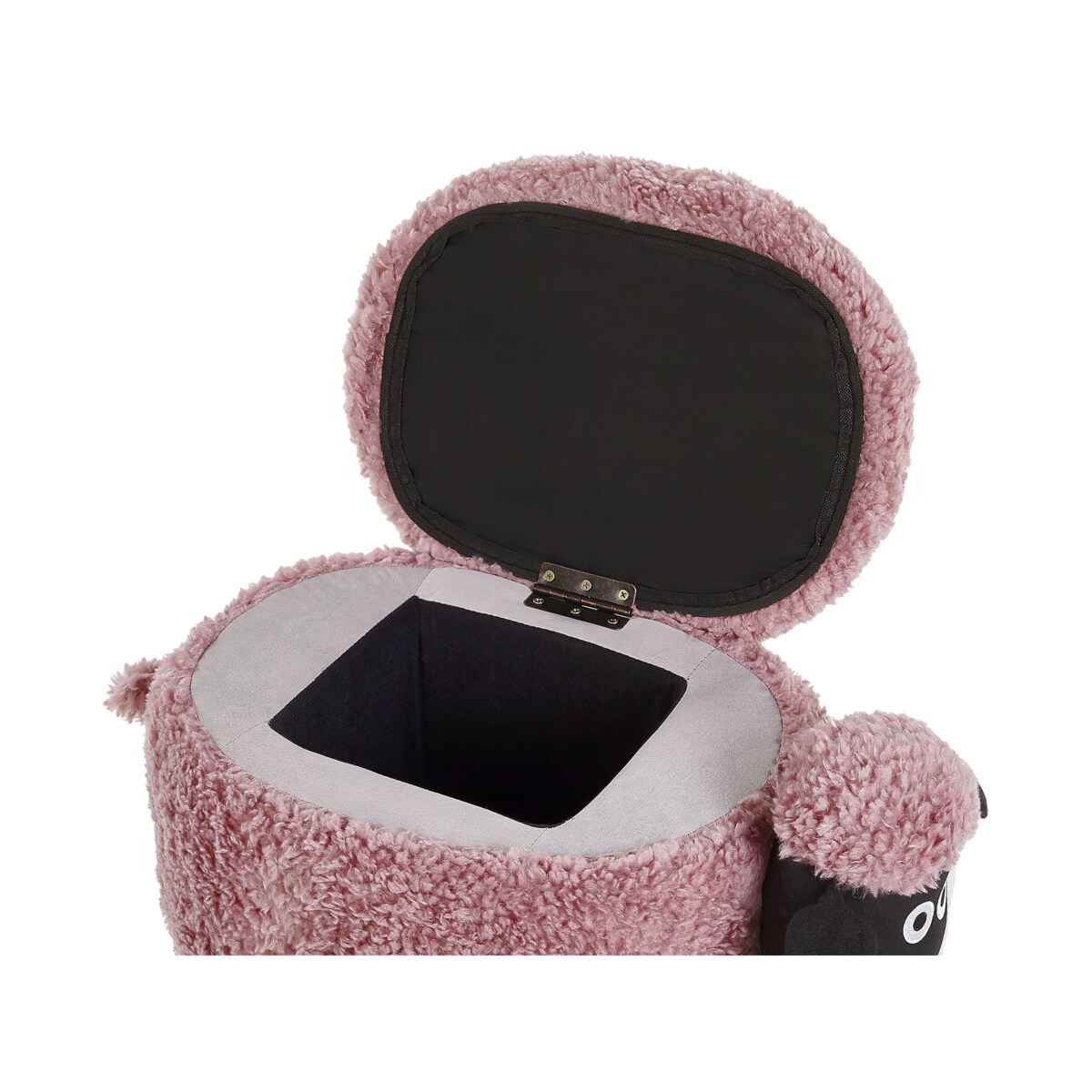 Pufa zwierzak ze schowkiem różowa SHEEP