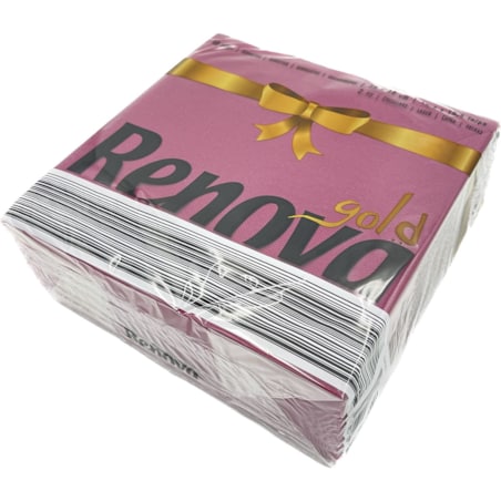 Serwetki stołowe Renova GOLD bordowe 40 szt