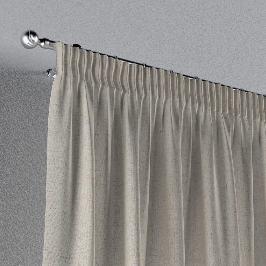 Zasłona na taśmie marszczącej 1 szt. 130x245 beżowy