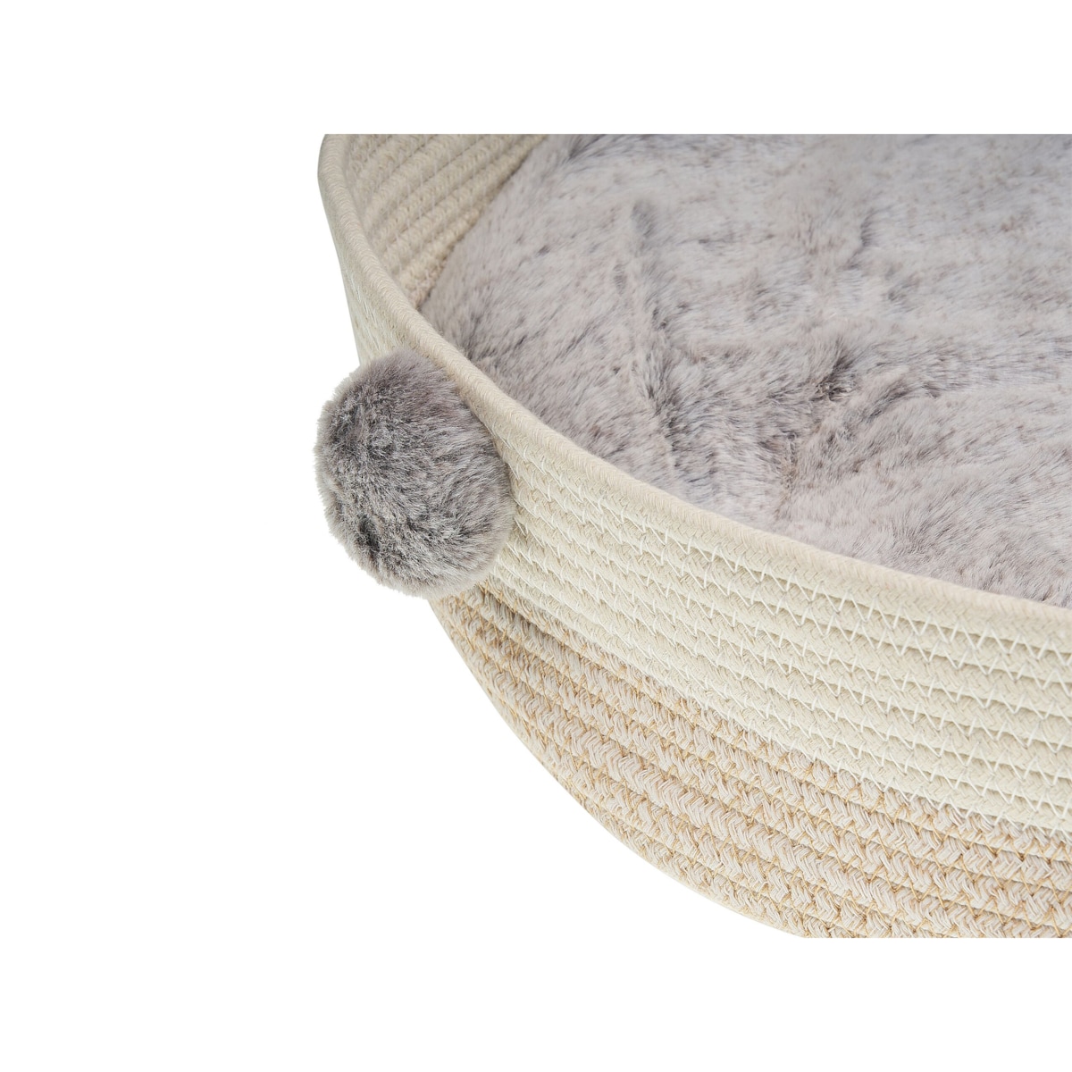 Legowisko ø 44 cm beżowe DALAMAN