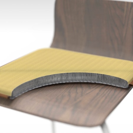 Wodoodporna poduszka na krzesło i meble ogrodowe 40x40 czarna