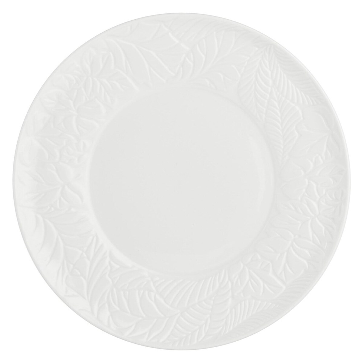 Zestaw 6 talerzy do sałatek Bosco - Biały, 21.5 cm