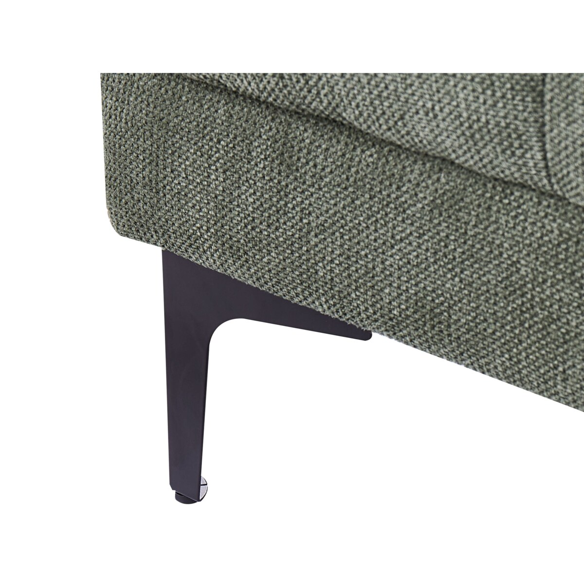 Otomana ALNES Ciemnozielony