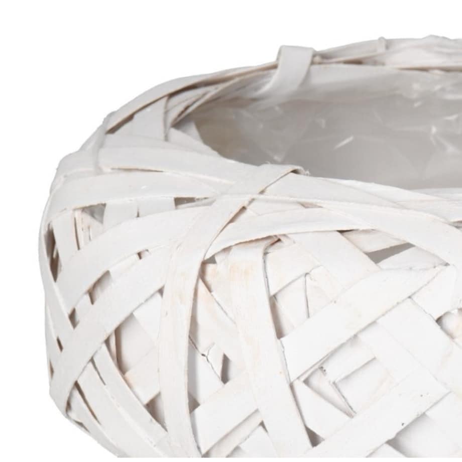 Doniczka Osłonka Wiklinowa 20 Cm Podkład