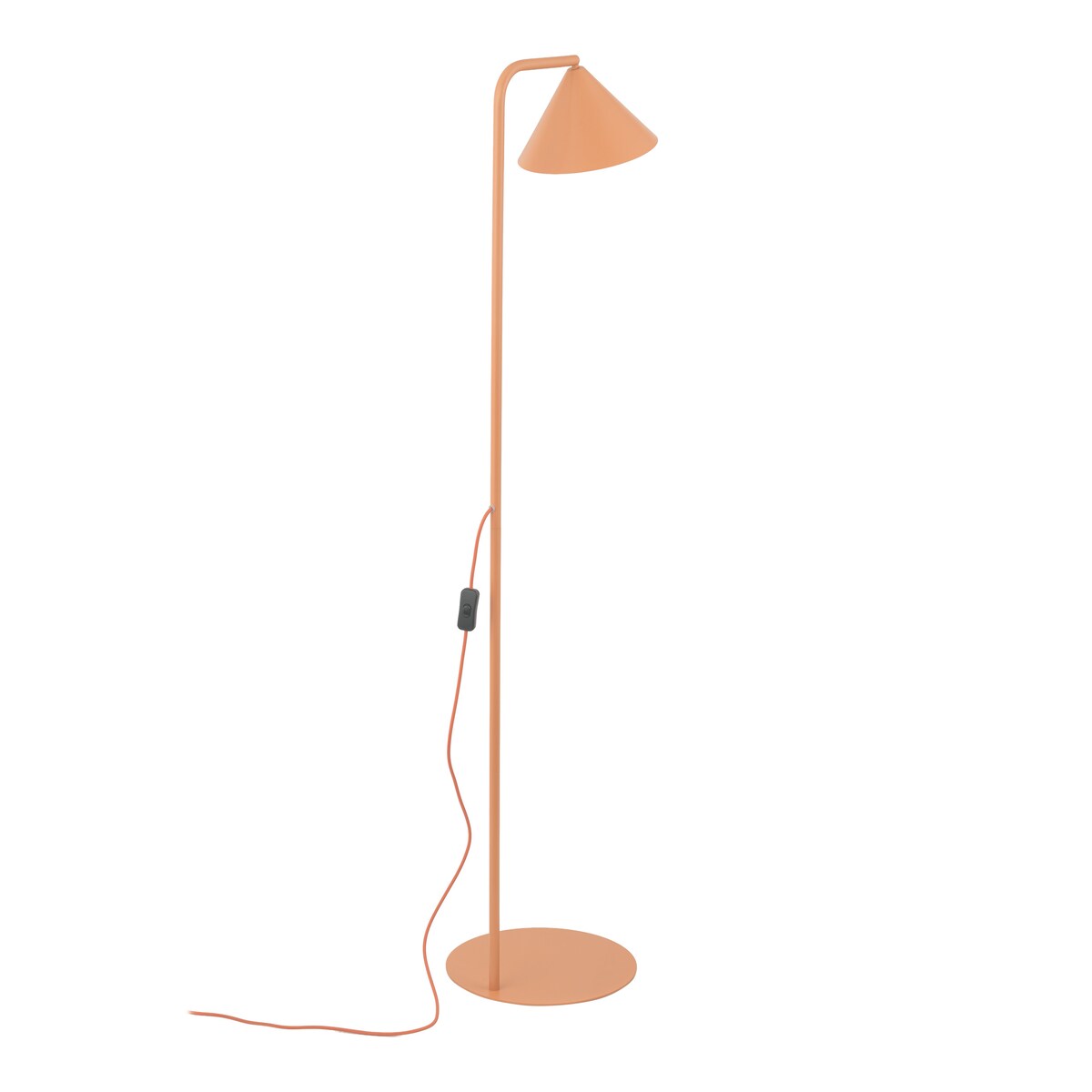 Lampa podłogowa TK Lighting CONO Salmon 16207, nowoczesna lampa stojąca