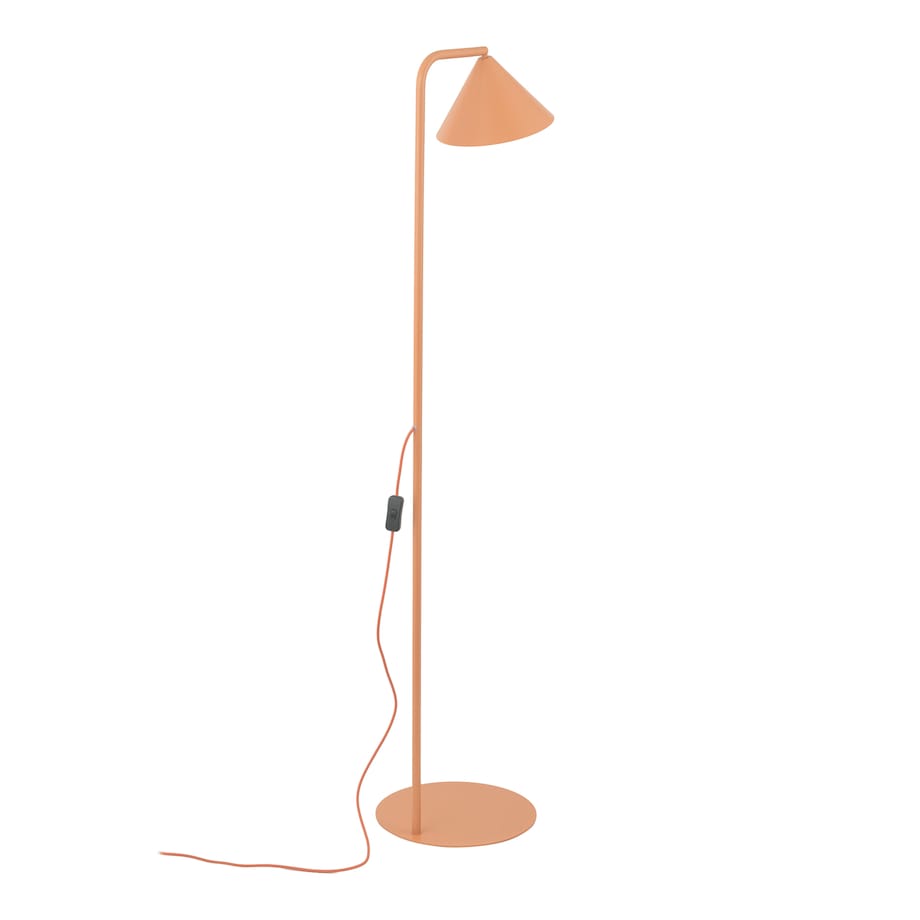 Lampa podłogowa TK Lighting CONO Salmon 16207, nowoczesna lampa stojąca