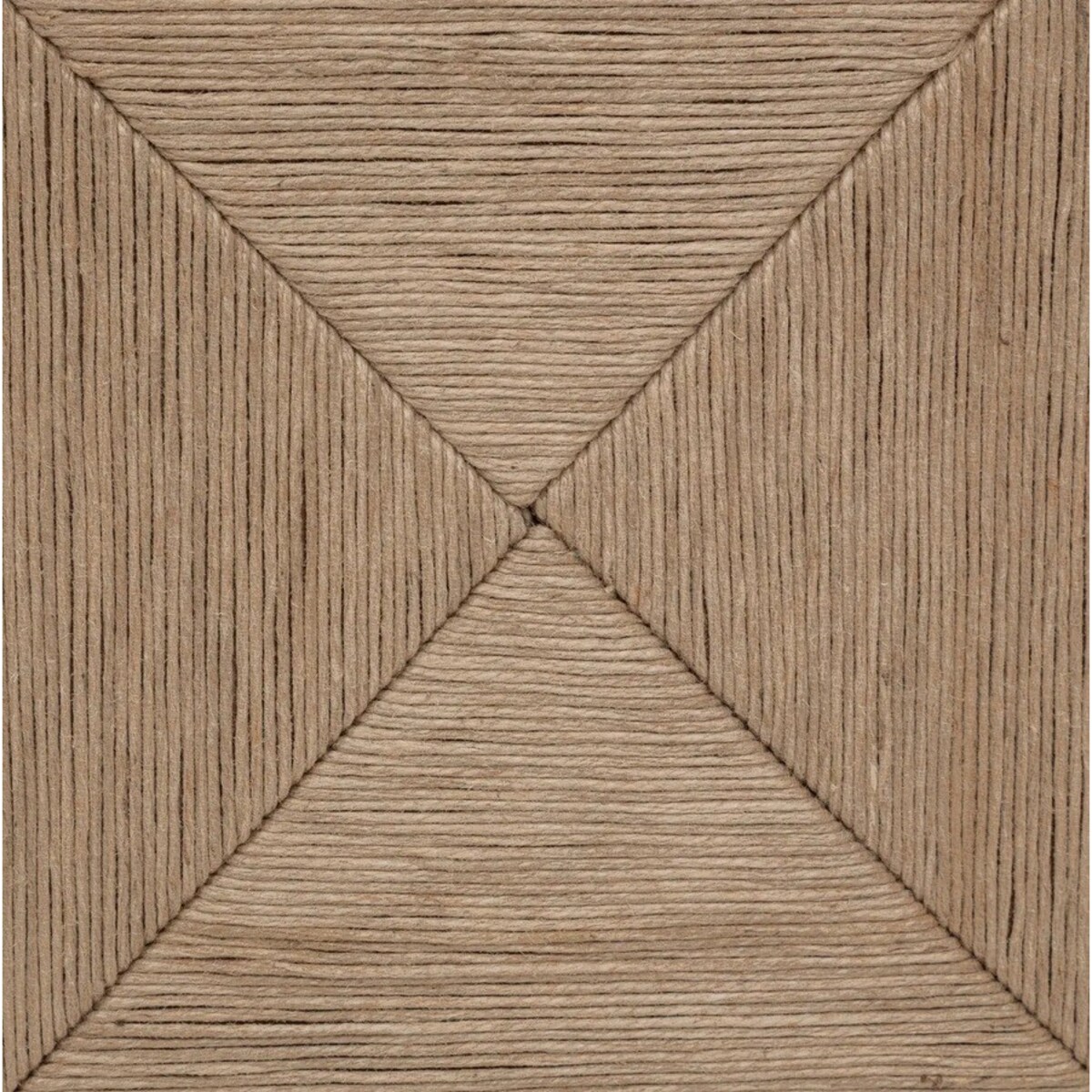 Regał z drewna akacji z plecionką Noma 150x124 cm