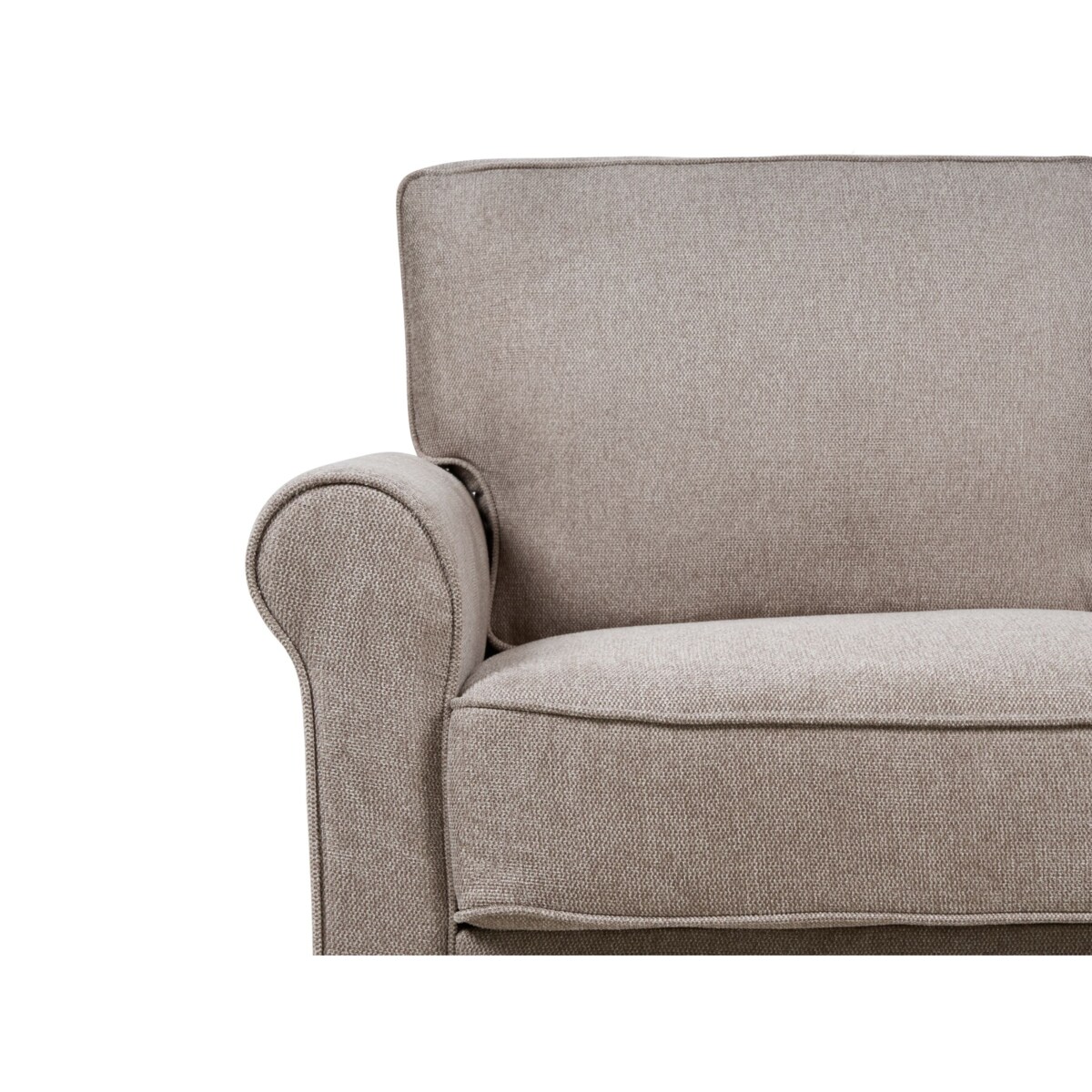 Sofa RONNEBY Jasnobrązowy dla 3 osób