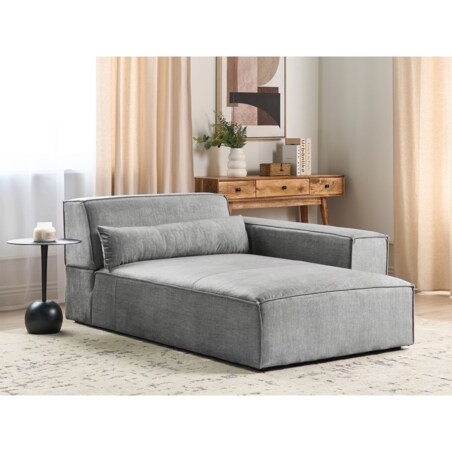 Szezlong lewostronny szary HELLNAR