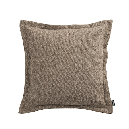 Poszewka Mona na poduszkę 45x45 ciemnobeżowy melanż
