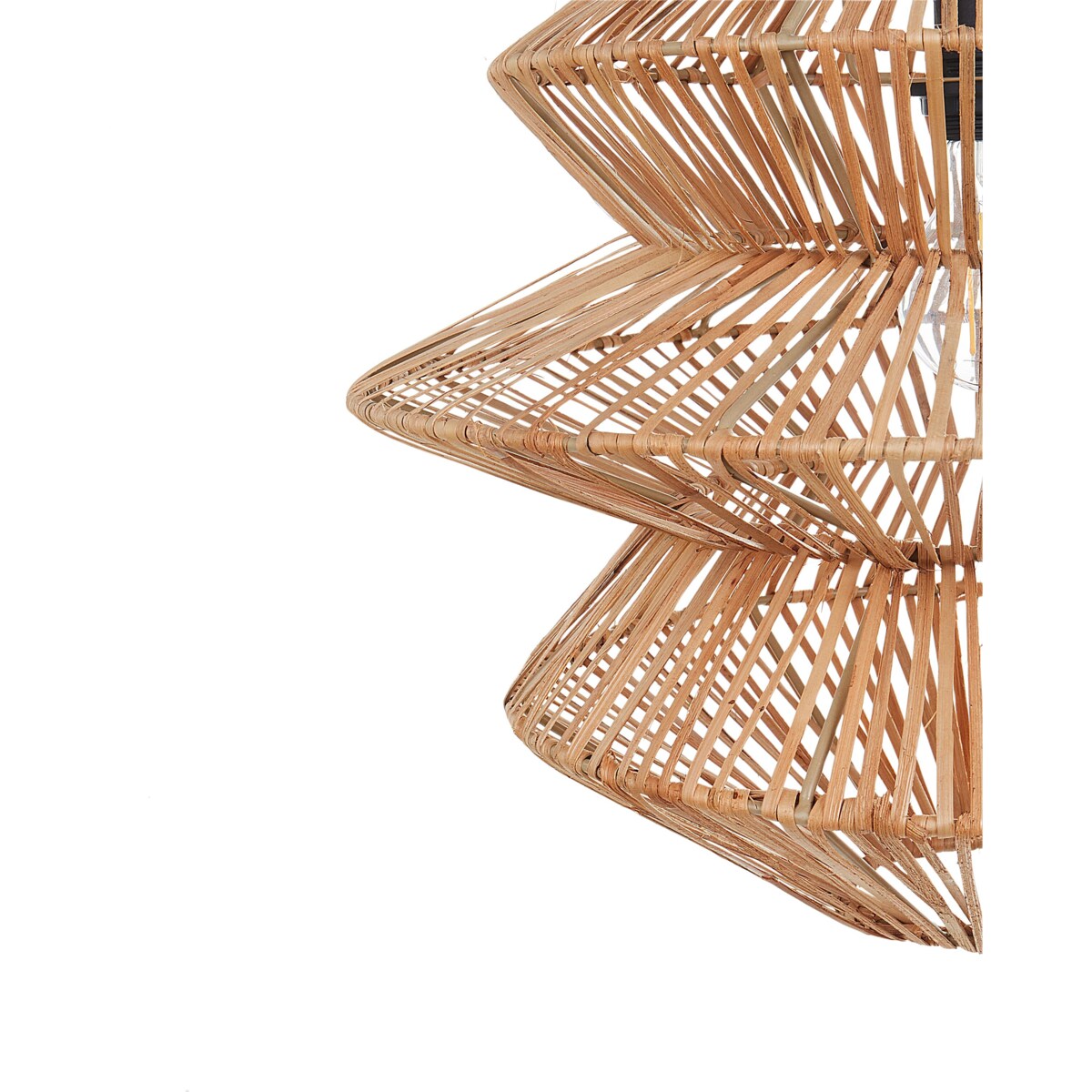 Lampa wisząca rattanowa naturalna ANDUKI