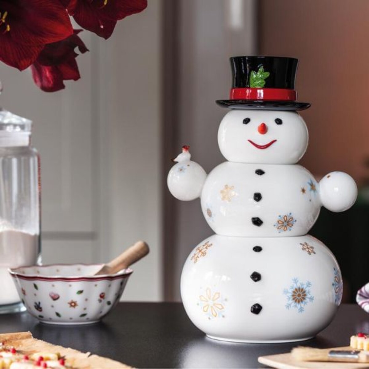 Pojemnik na słodycze Bałwanek Christmas Toy's Villeroy & Boch