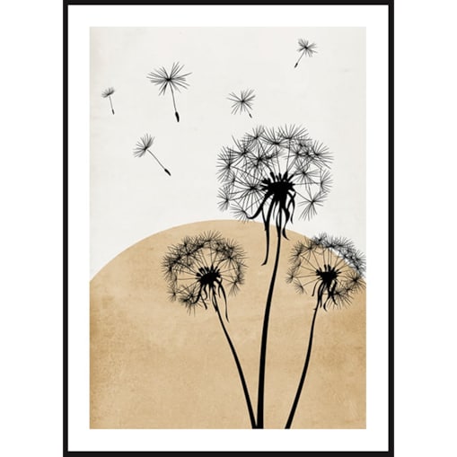 Poster Story, Plakat, Obraz - Abstrakcyjne Dmuchawce, wymiary 60 x 84 cm