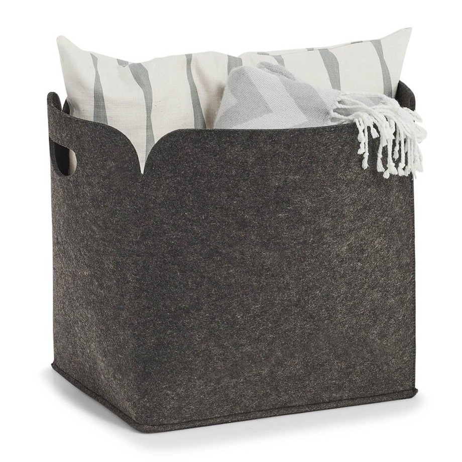 Pojemnik filcowy, kosz, 36x28x36 cm, ZELLER