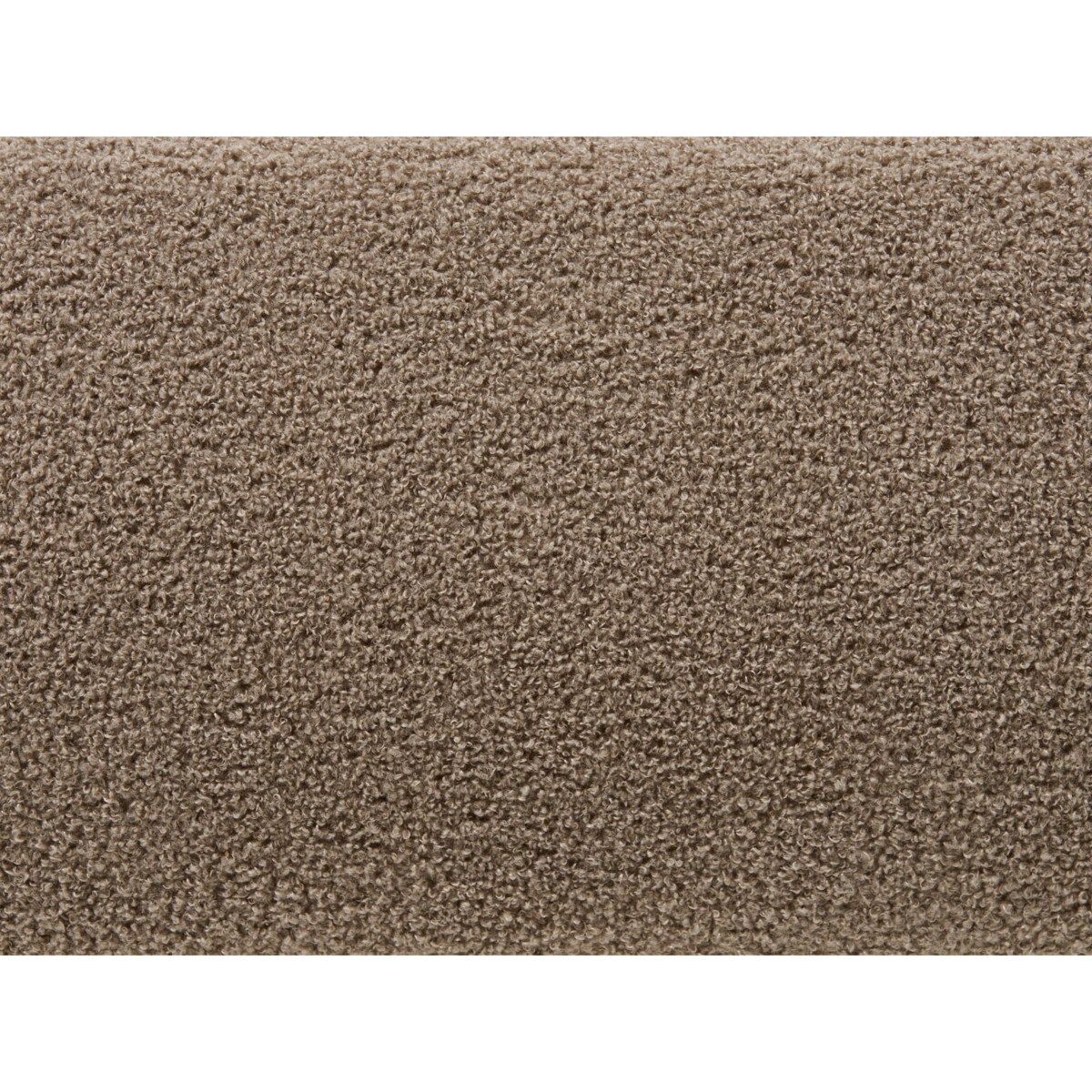 Łóżko Boucle VINAY 160 x 200 cm Beżowoszary