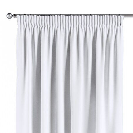 Zasłona na taśmie marszczącej 1 szt. 130x260 śnieżnobiały