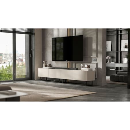 Szafka RTV Loft Industrialna Komoda RTV Kaszmir MAT 120 cm