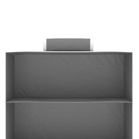 vidaXL Wiszące organizery do szafy, 2 szt., 10 półek, tkanina