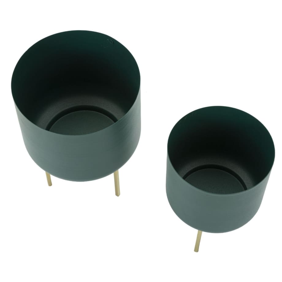 Osłonka na doniczkę 2 szt. BACARI 20x29 cm I 16x24 cm