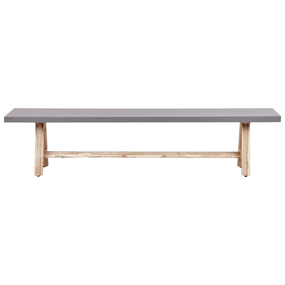 Ławka ogrodowa 200 cm Szary TONNARE