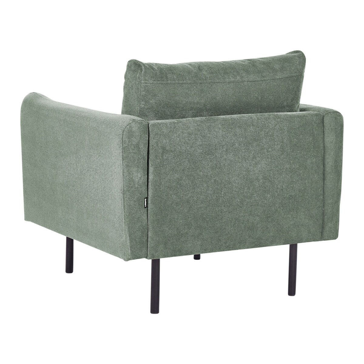 Zestaw wypoczynkowy z otomaną tapicerowany zielony VINTERBRO