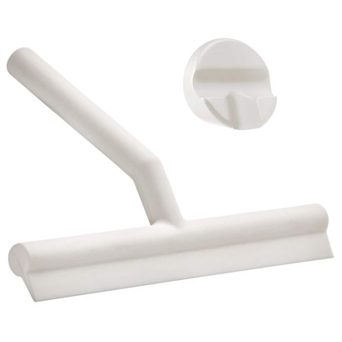Ściągaczka łazienkowa z uchwytem White 330200