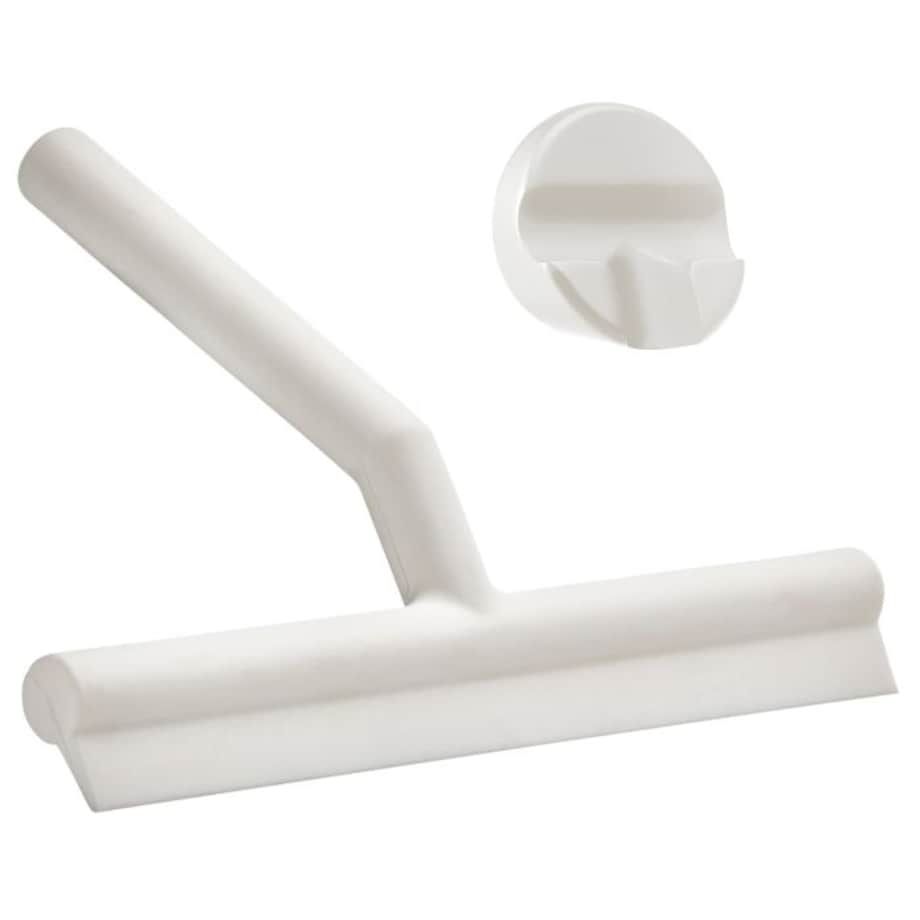 Ściągaczka łazienkowa z uchwytem White 330200