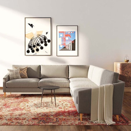 Karoto sofa narożna uniwersalna Beżowa