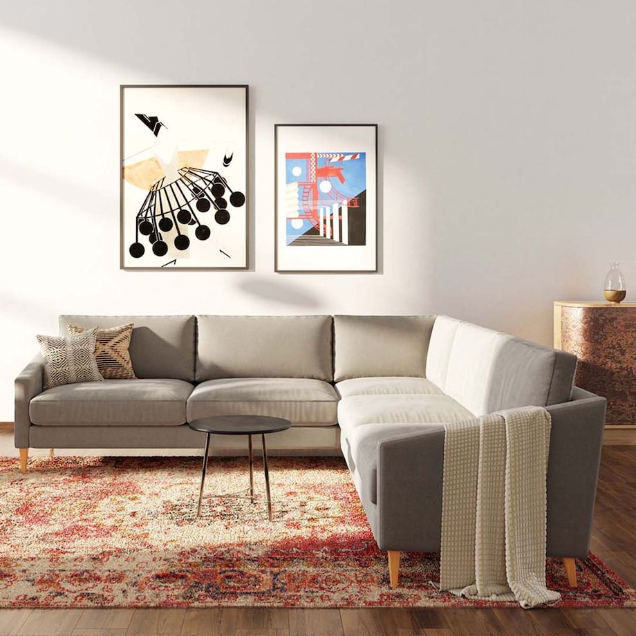 Karoto sofa narożna uniwersalna Beżowa