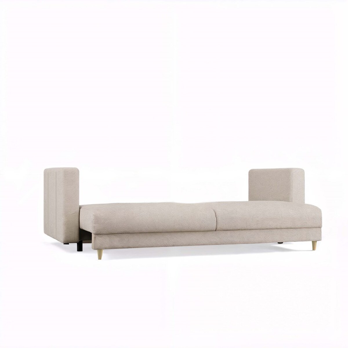 SOFA LINA 3-OSOBOWA Z FUNKCJĄ SPANIA BEŻOWA DO SALONU DO POKOJU