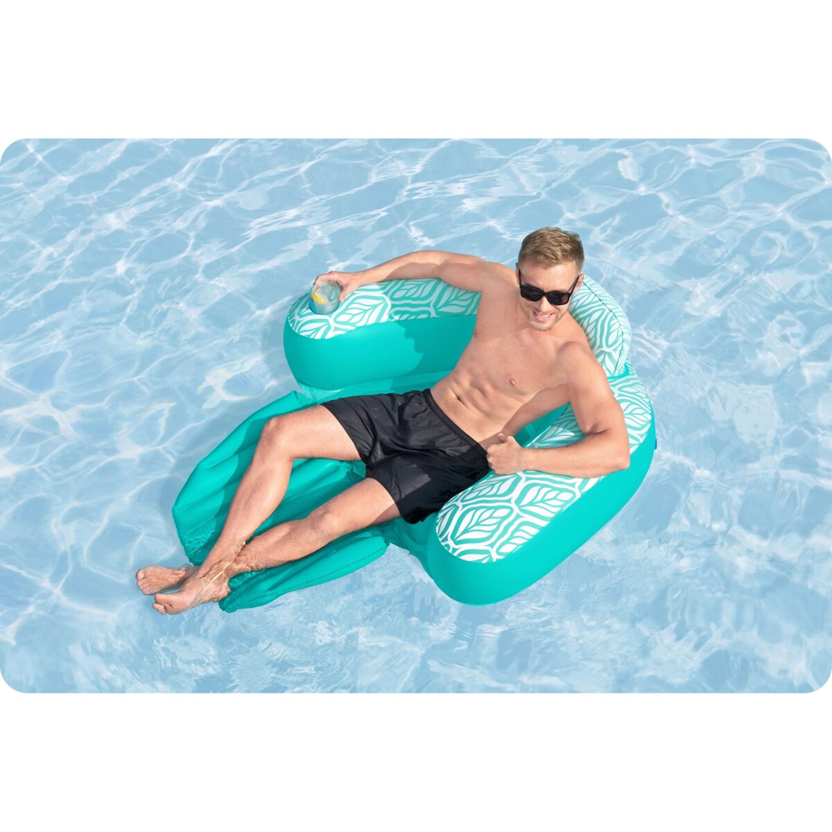 Dmuchany materac wodny fotel plażowy do pływania Bestway 43719