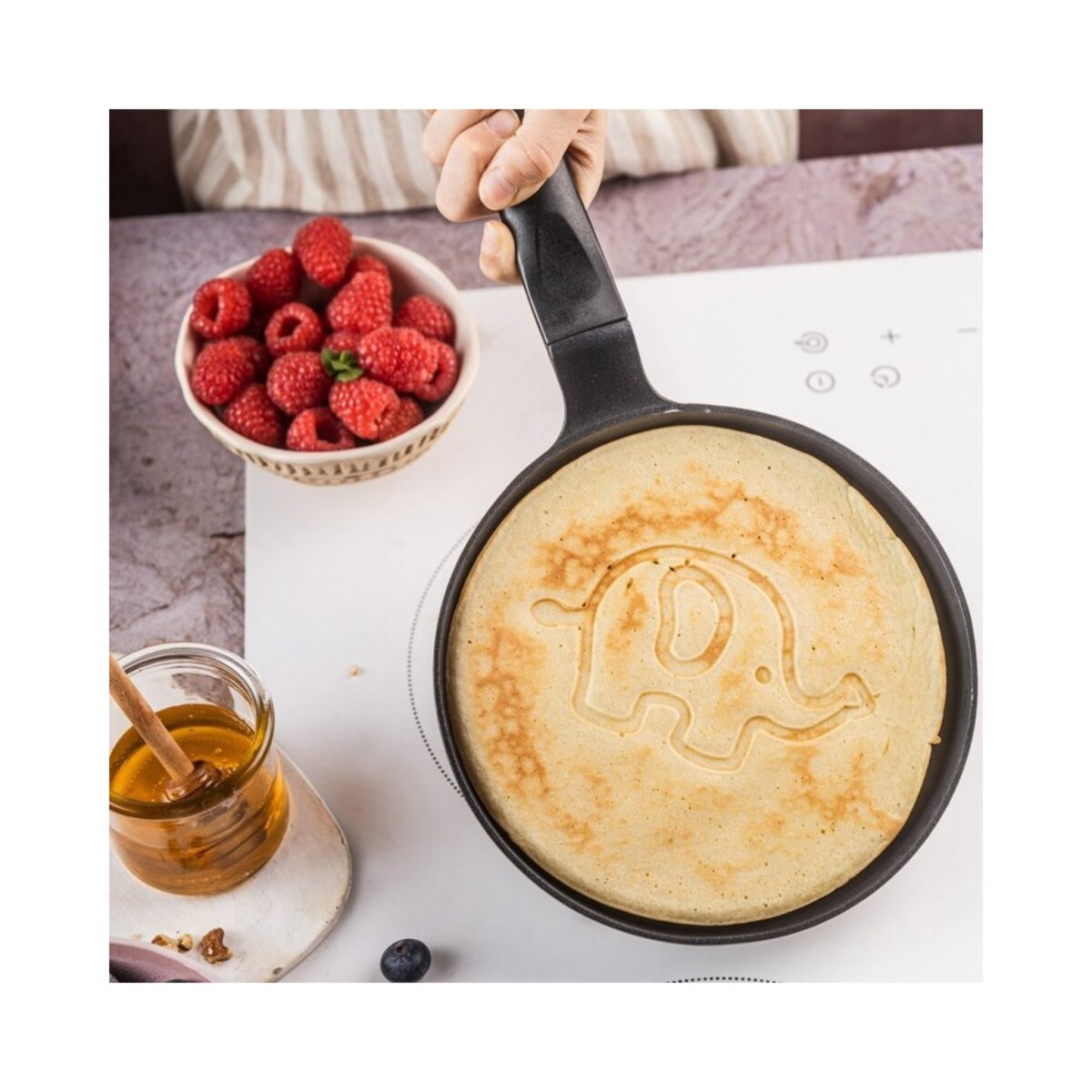 Klausberg patelnia do naleśników ze słonikiem 18cm 63854